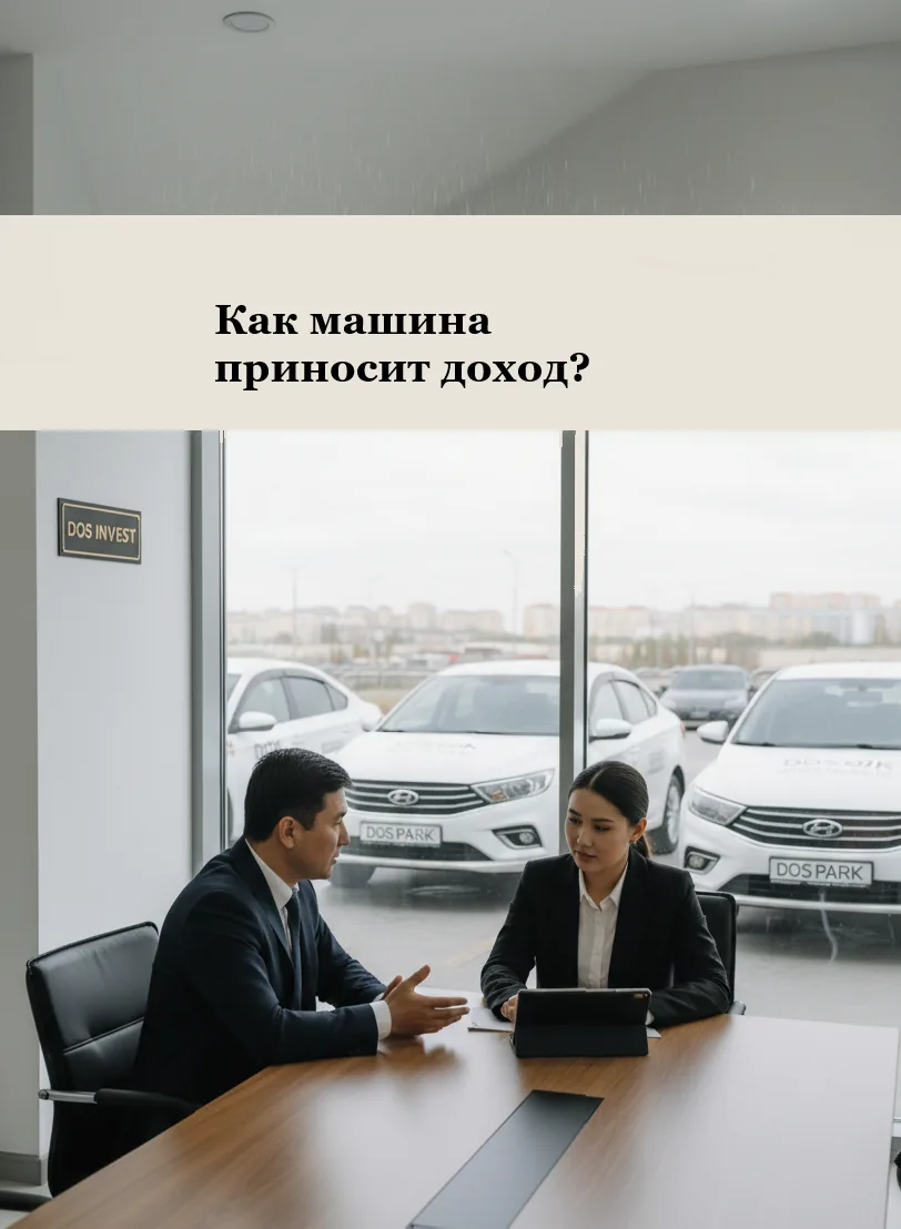 Как автомобиль приносит доход в управлении